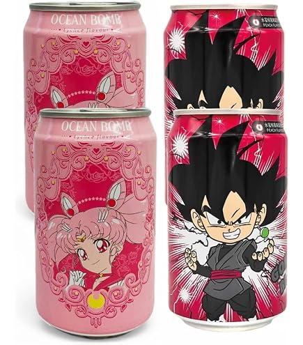 Amazon.com: Ocean Bomb Dragon Ball Z Goku Orange Flavor Soft Drink