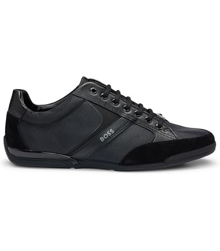 Amazon.com | BOSS Men's Parkour-L Runn Lace Up Sneakers with Faux
