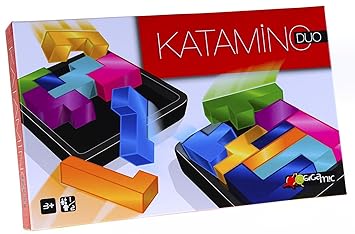 Gigamic Games of France Katamino Duo - 2 Player Puzzle Challenge, Black