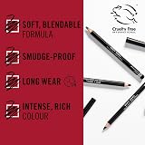 Rimmel Soft Kohl Kajal Eyeliner Pencil Professional Jet Black Smudgeable Long view 7