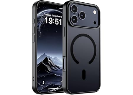 SUPFINE Magnetic for iPhone 17 Pro Max Case (Compatible with MagSafe)(Milit...