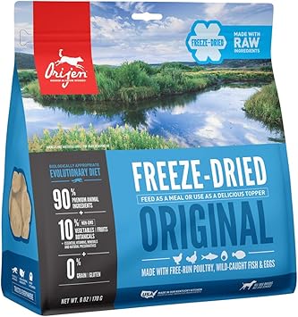 orijen freeze dried adult dog food