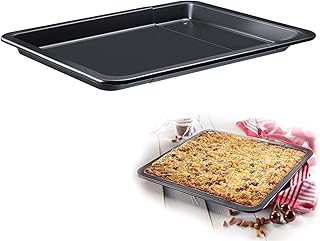 Westmark ausziehbares Backblech, 33 bis 53 cm, Antihaftbeschichtet, Kaltgewalzter Stahl, Back-Meister, Anthrazit, 32972270