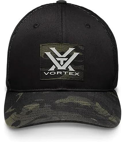 Amazon.com : Vortex Optics Camo Punch Snap Back Cap : Sports