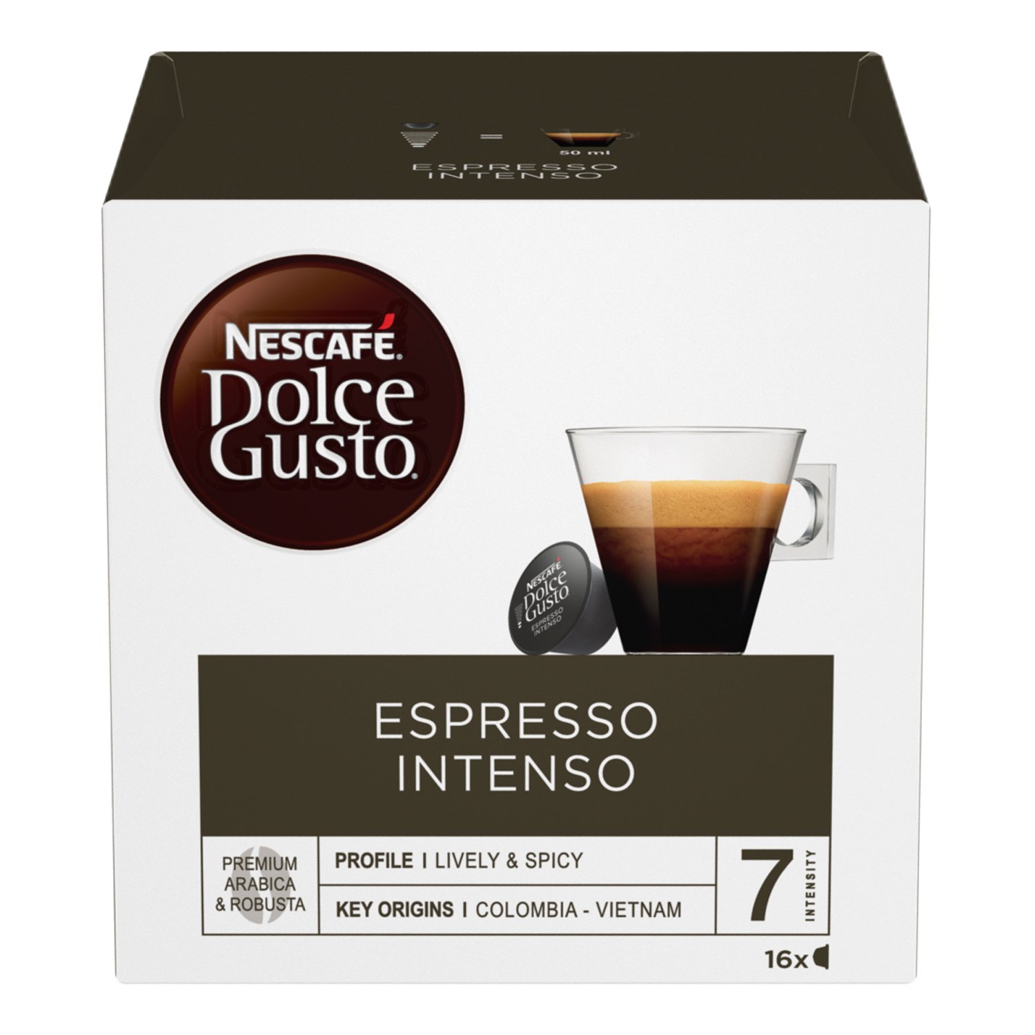 Nestle Dolce Gusto Coffee Espresso Intenso, 16 ct