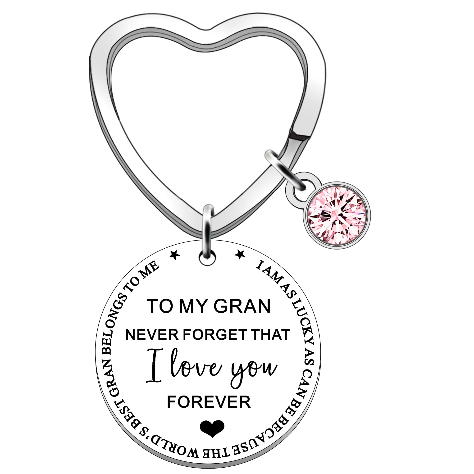 FMCC Gran Gifts Keyring-Gifts for Gran Birthday Christmas Mothers Day Keychain