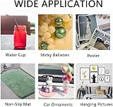 KITHIOM 400 Pcs Double Sided Sticky Dots 10mm Transparent Traceless Removable view 7