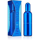 COLOUR ME Azure Perfume. 100ml Eau de Parfum Men, Luxury Fragrance - Aftershave, Long Lasting Perfumes for Men by Milton-Lloyd