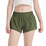 Aurefin Girls Athletic Shorts, Lightweight Running