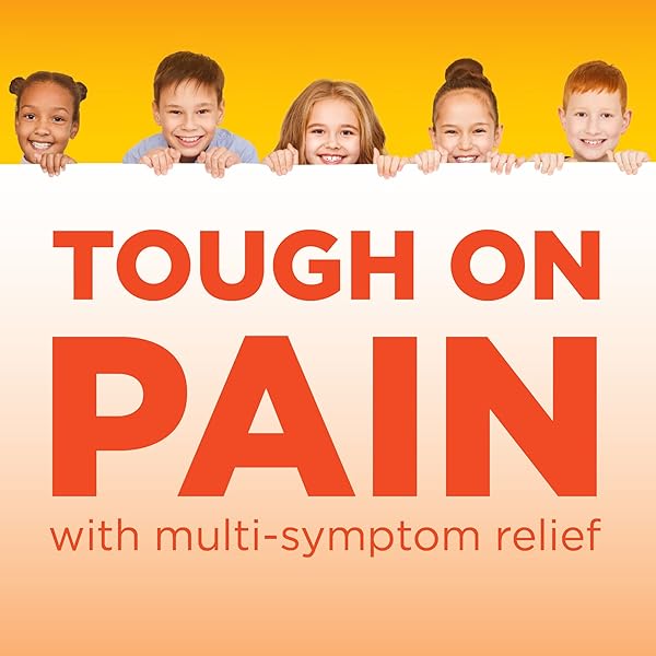 AMAZON BASIC CARE CHILDREN’S IBUPROFEN ORAL SUSPENSION 100 MG, BERRY, 4 FL OZ (PACK OF 1)