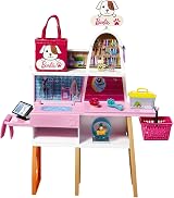 Barbie Barbie Pet Boutique Playset with 4 Pets and Grooming Station view 4