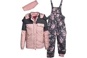 Pink Platinum Girls Snowsuits - 2 Piece Waterproof Toddler Winter Jacket and Ski Pants - Winter Clothes for Girls (2T-16)