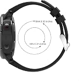TOPsic 22mm Silicone Sport Band for Garmin Fenix 5 5 Plus 6 7 935 S60 view 4