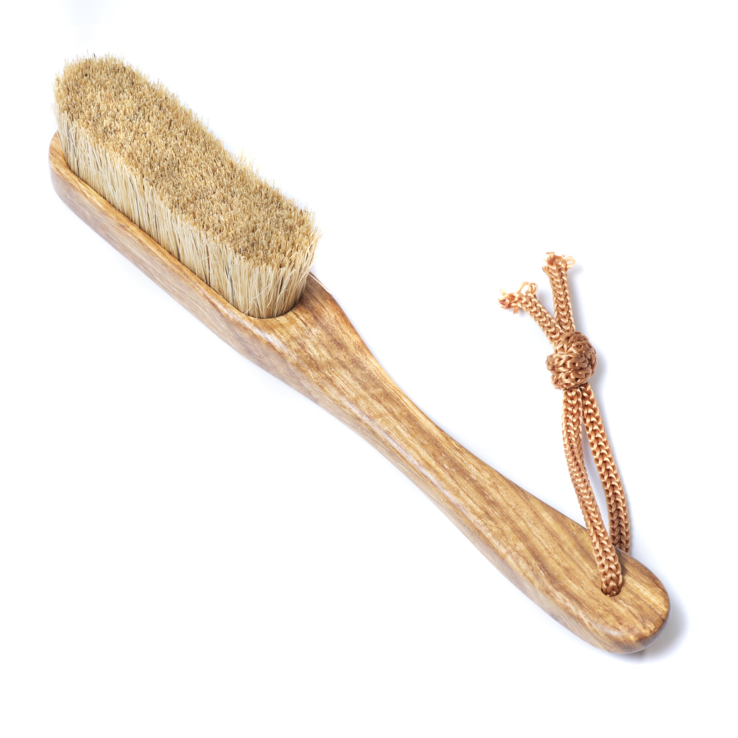 MADU CLIMB Boar's Hair Rosewood Rock Climbing Brush Unique Grain Light Wood