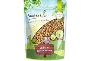 Food to Live Dry Roasted Pine Nuts, 2 Pounds — Crunchy Pine Nuts, Vegan, Kosher, Bulk, Suitable for Cooking, Baking, and Snac