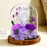 Gifts for Mom Women Teacher Fresh Flowers for Delivery Forever Real Rose | Christian Anniversary Valentines Mothers Christmas Day Birthday Gifts for Women Mom Grandma Wife Her Sister Best Friend