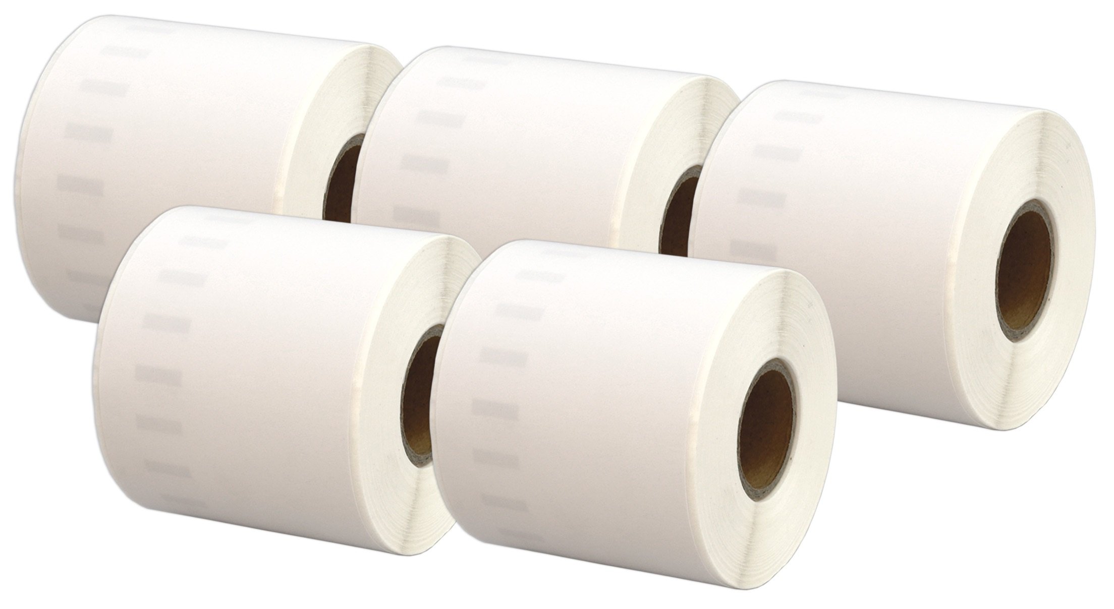 5 Compatible Rolls 99019 S0722480 59mm x 190mm Address Labels for LabelWriter 4XL 450 400 330 320 310 Twin Turbo Duo Seiko SLP 450 430 420 400 240 220 200 120 100 Pro Plus (110 Labels per Roll)