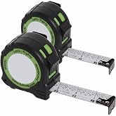 FastCap PSSR-16 16 Foot Pro Carpenter Standard Reverse Measuring Tape (Pack of 2)