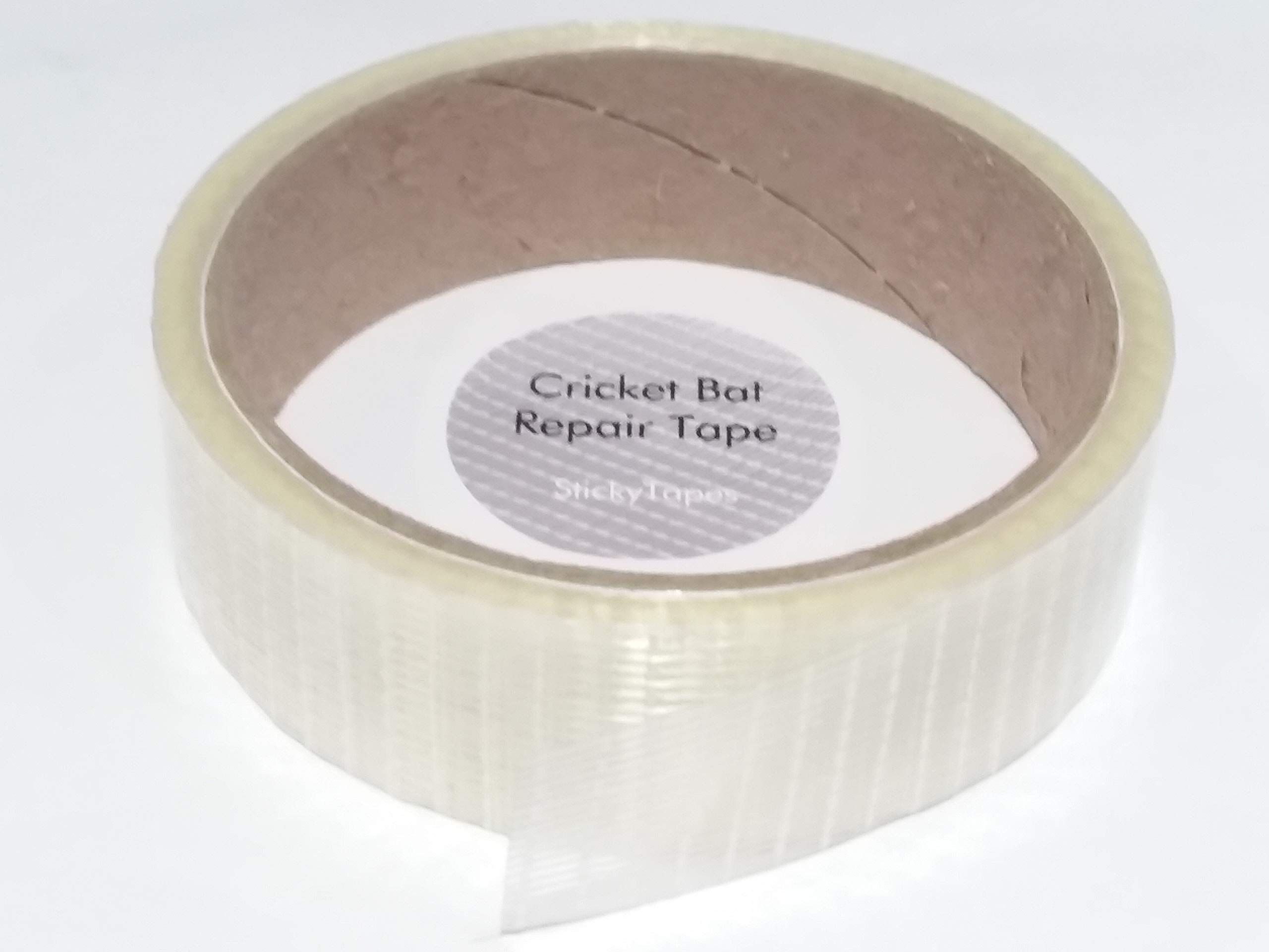 StickyTapes Cricket Bat Repair Tape - 1in wide - strong crossweave filament tape