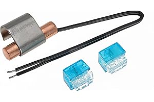 SEWEDER W10316760 Refrigerator Thermistor Sensor with Clip Fit for Whirlpool and for Sears Refrigerator Replace WP10316760 AP4538142 PS2580944 W10323459 12791417