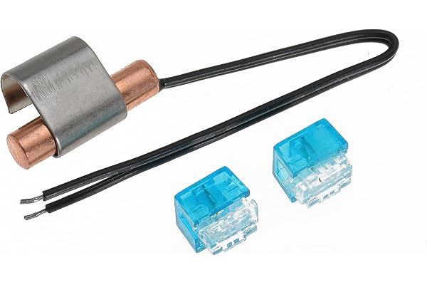 W10316760 Refrigerator Thermistor Sensor with Clip Fit for Whirlpool and for Sears Refrigerator Replace WP10316760 AP4538142 PS2580944 W10323459 12791417