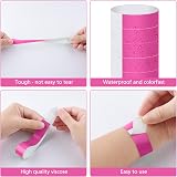 ASTARON Pink Event Wristbands 200 Pcs Paper Waterproof Bracelets for Concerts view 4