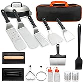 Jardeasy 18PCS Heavy Duty BBQ Grill Tools Set, Stainless Steel Grill Accessories Kit for Outdoor Grilling