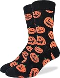 Good Luck Sock Men's Halloween Pumpkins
