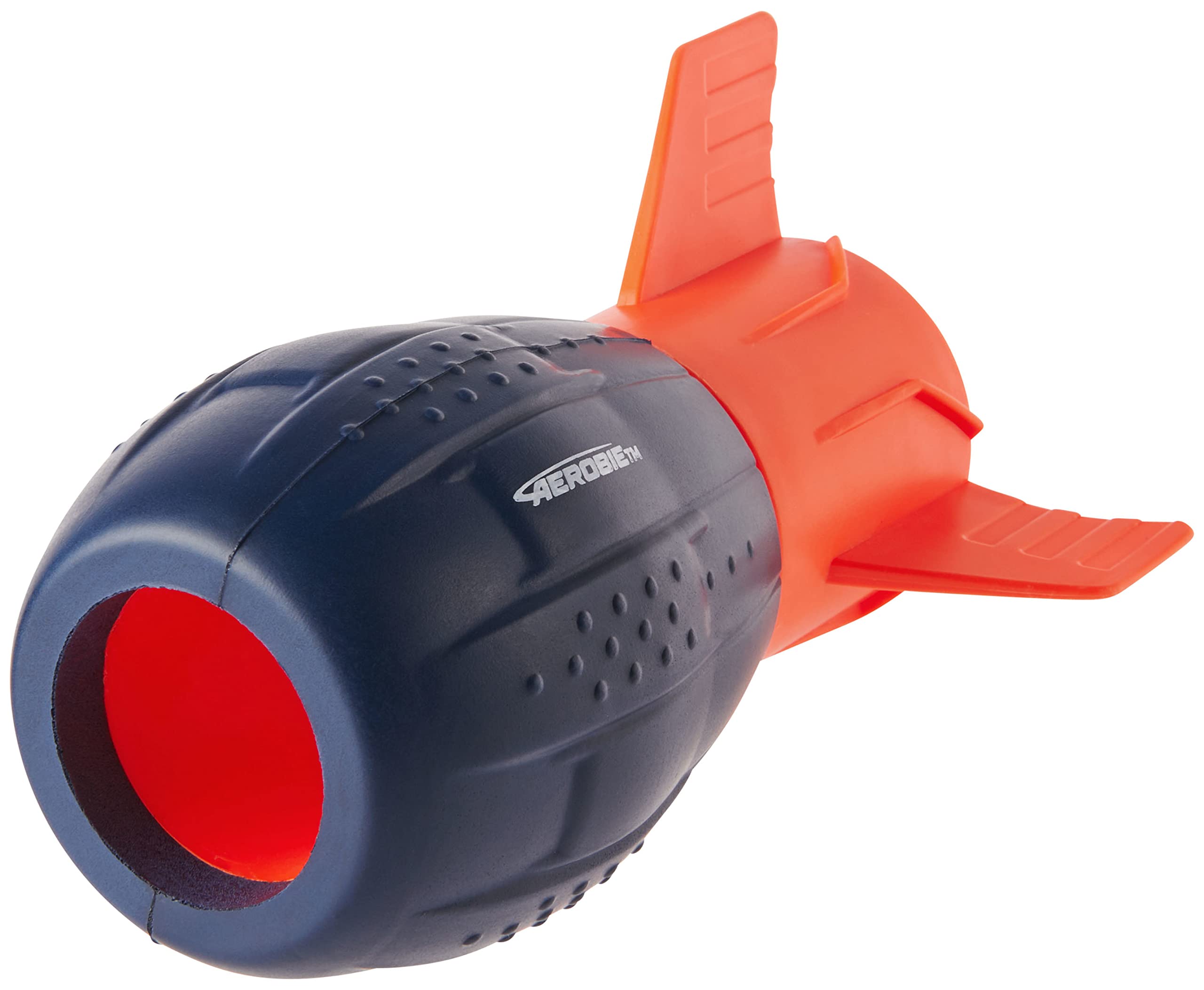 Aerobie Super Sonic Fin Catch Football Soft Toy Outdoor Toy for Children and Adults Ages 8+ (Blue/Orange)