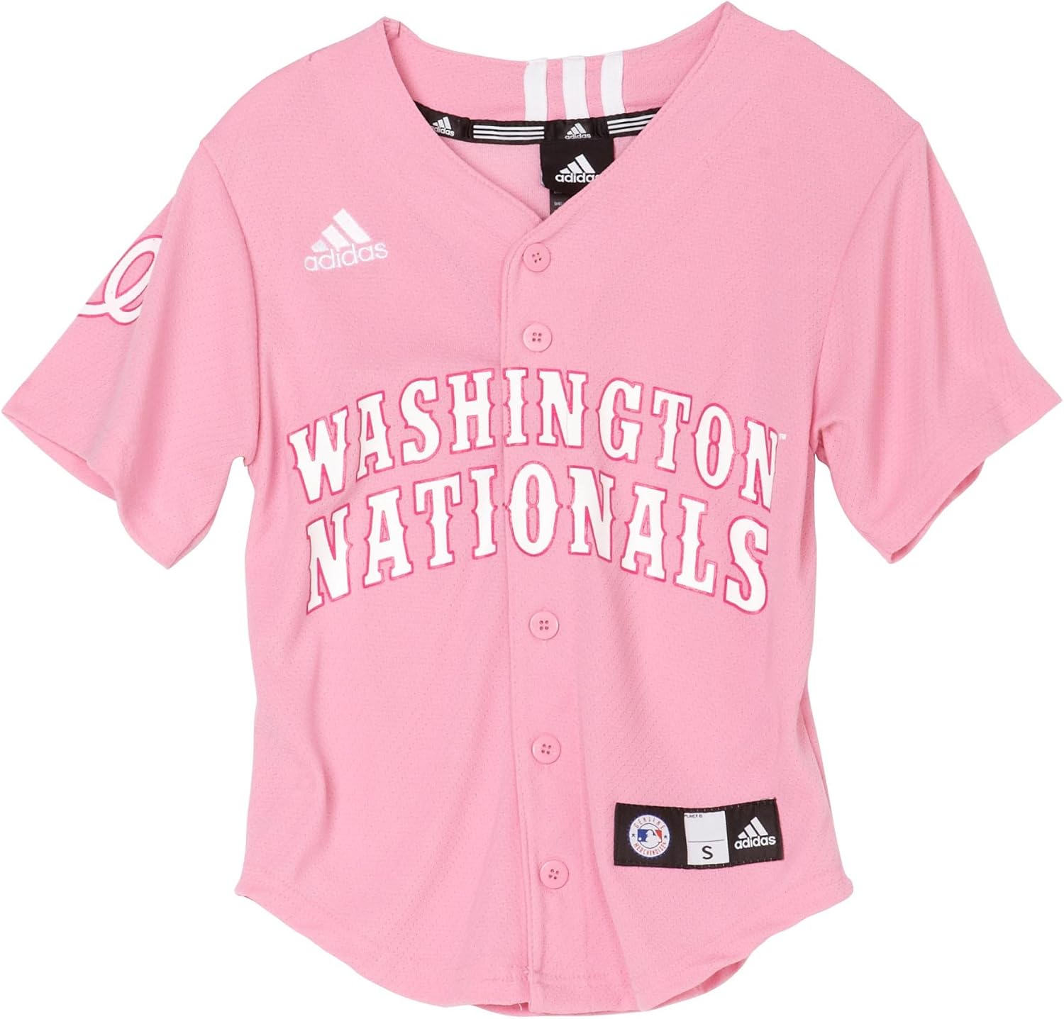 MLB Girls' Washington Nationals Screen Print Baseball