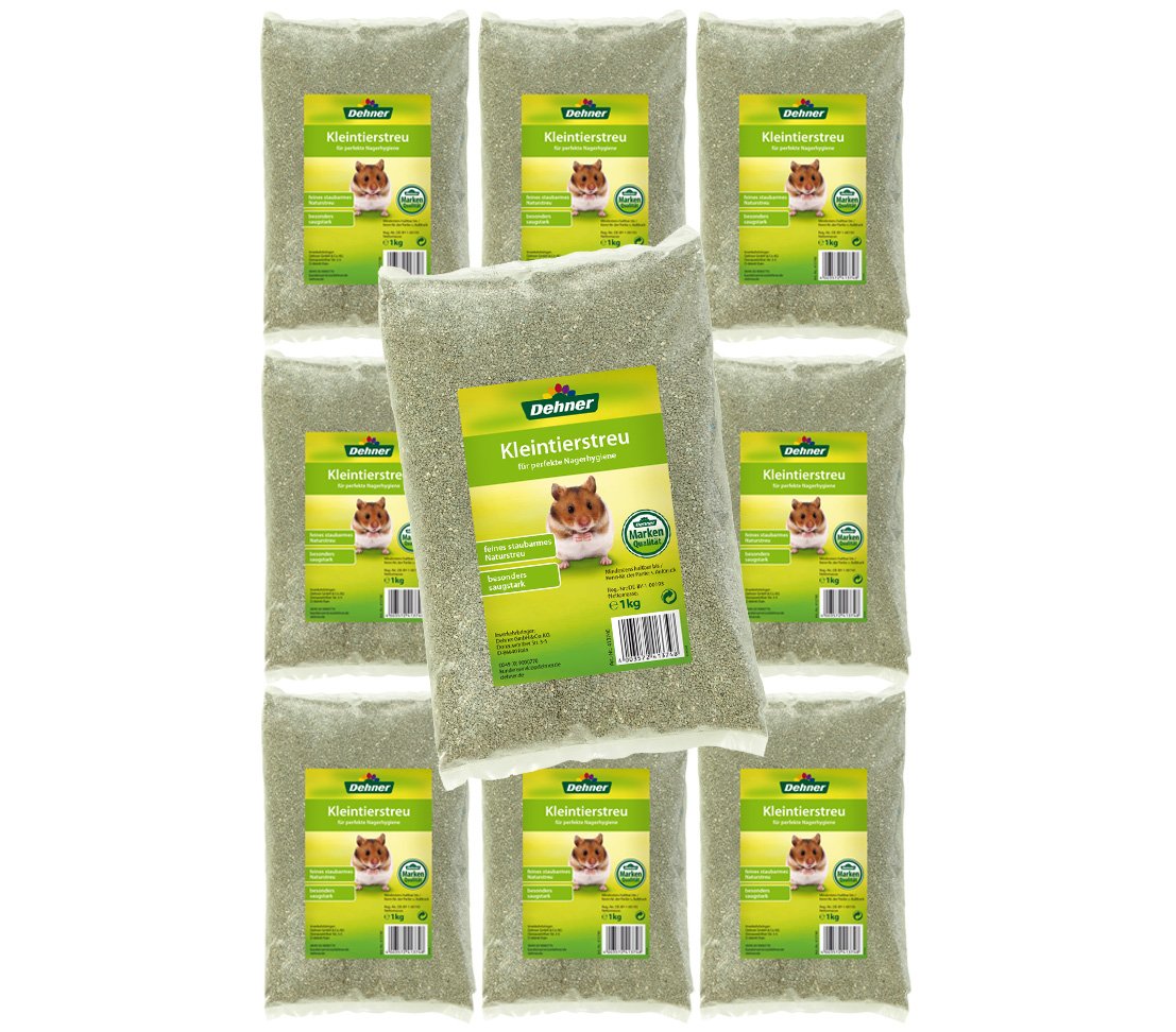 Dehner Small Pet Bedding (e.g. for Hamster or Guinea Pig) 10 kg