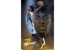 Trends International NBA Memphis Grizzlies - Ja Morant 20 Wall Poster, Premium Unframed Version, 22.375" x 34"