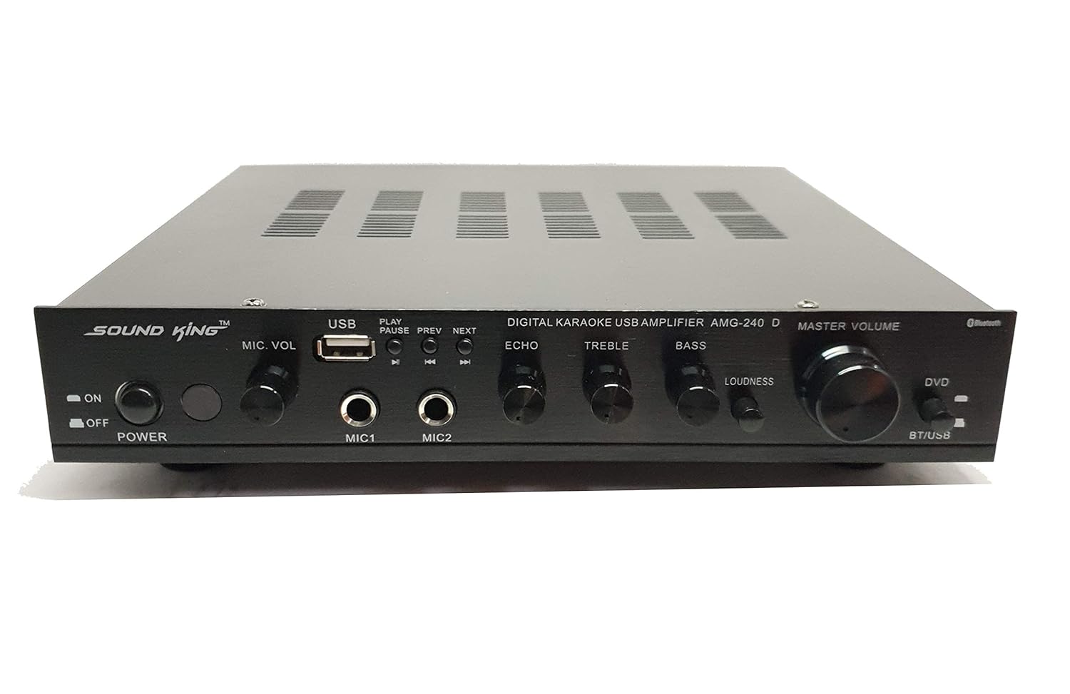 SOUND KING AMG240D USB Digital Karaoke 2Channel Echo Bluetooth