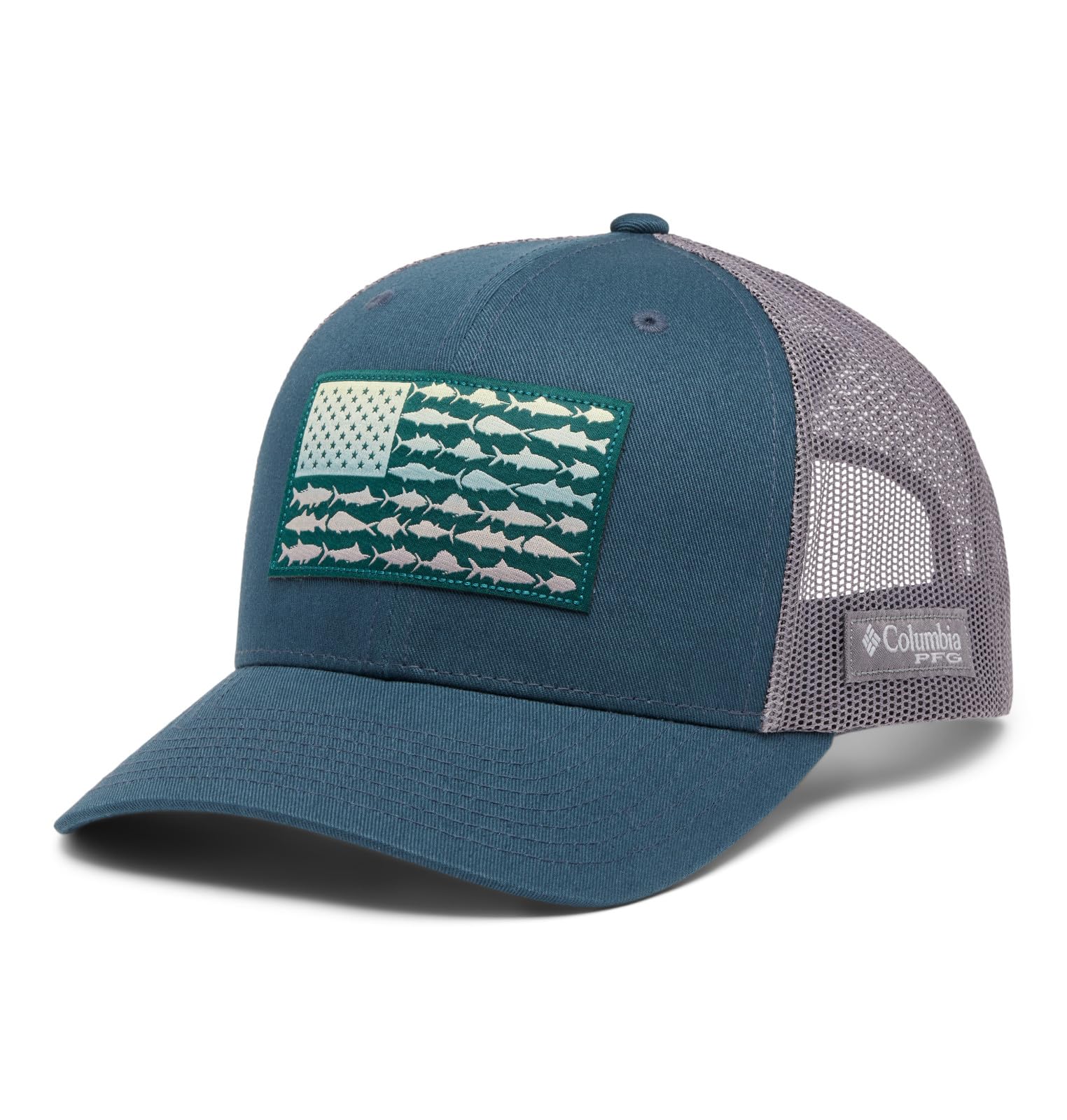 Columbia Unisex PFG Fish Flag Mesh Snap