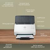 HP ScanJet Pro 2000 s2 Sheet-feed Scanner 35ppm 50 Page ADF USB 3.0 OCR view 3