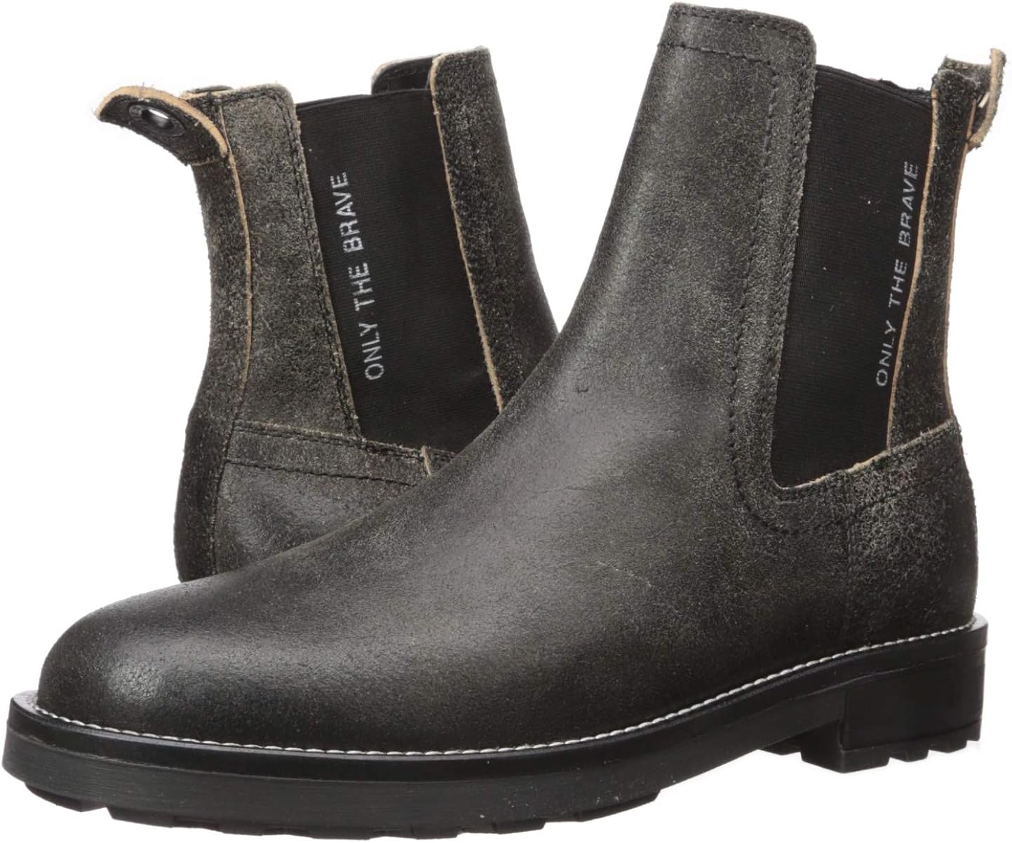 Amazon ディーゼル メンズ ブーツ クラッキングレザー サイドゴア ブーツ Y022ps994 45 ブラック T8013 Diesel ディーゼル ブーツ