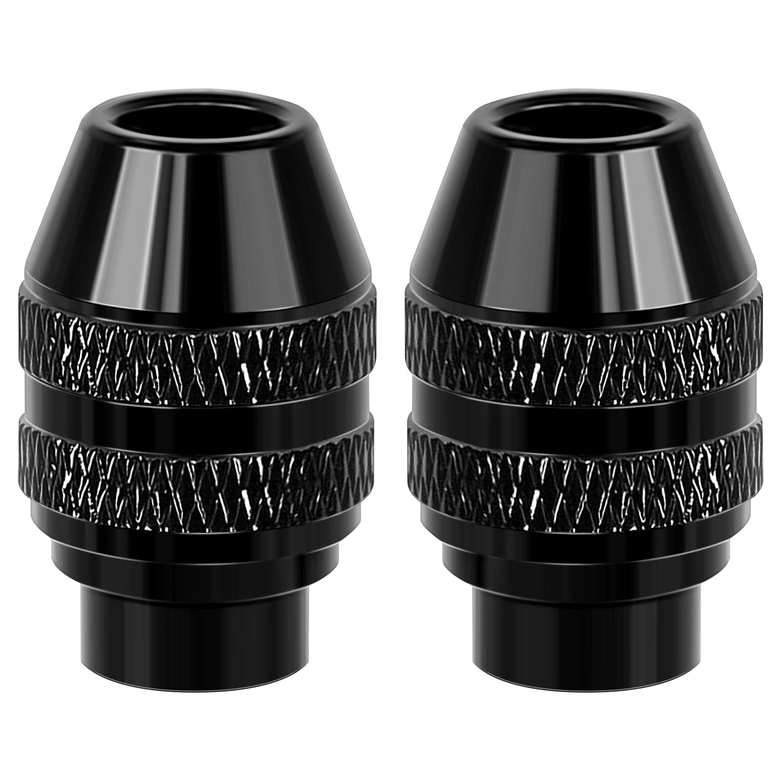2 PCS 4486 Multi Chuck for Dremel 0.4-3.2mm Multi Quick Change Keyless Chuck Replacement Accessories for Dremel 4486 Rotary Tools 4000 3000 395 8200 7700