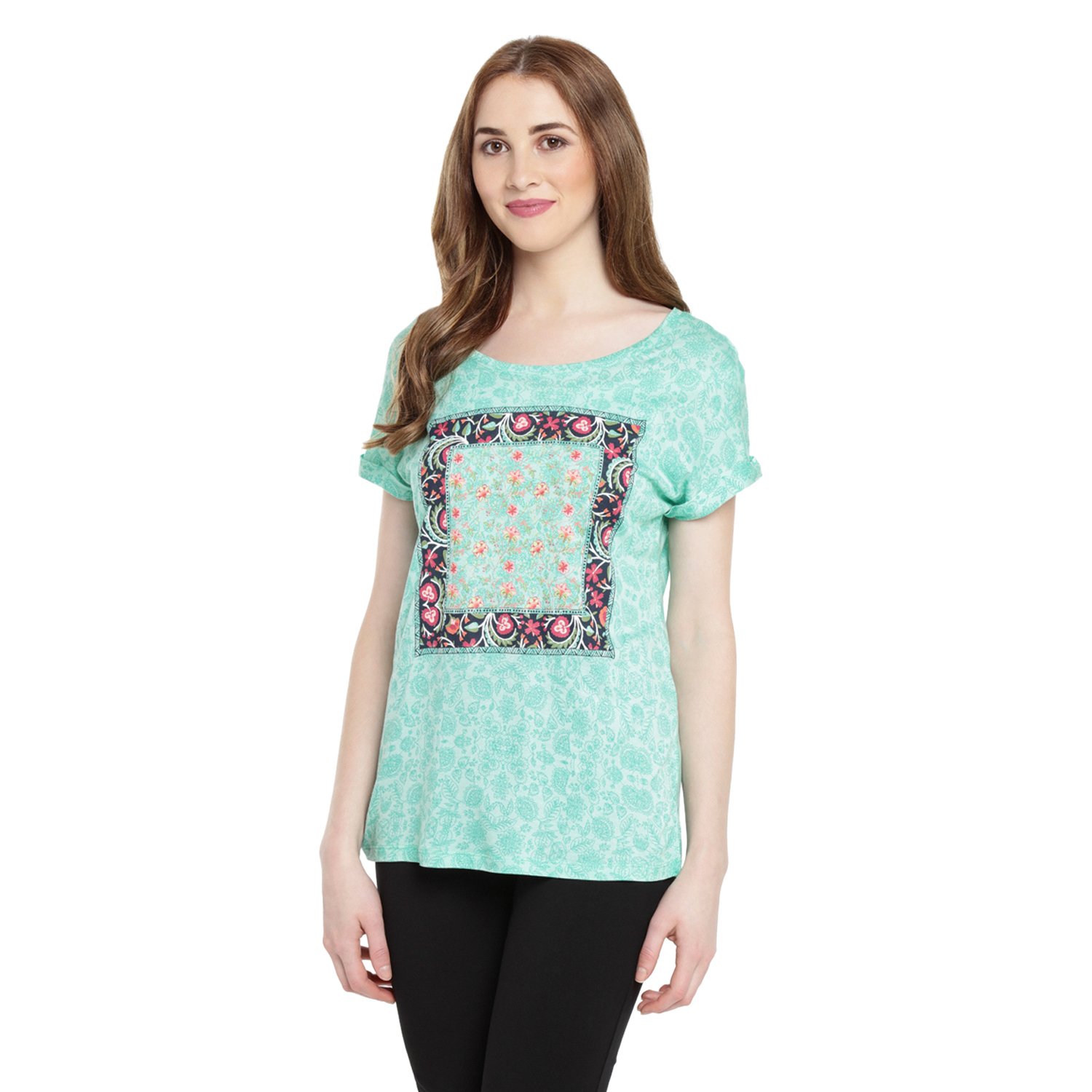 ajile by pantaloons women's flared top