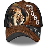 Jesuspirit - Christian Gifts for Men - Man Armor of God Classic Cap - Gift for Dad On Fathers Day, Man of God Classic Cap