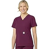 Carhartt Scrubs C12237 Women's Rugged Flex® Modern Fit 4-Pocket V-Neck