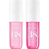 Sol de Janeiro Fresh & Fruity Perfume Mist Travel Size Bundle - 2 Piece Set 3 fl oz Hair & Body Fragrance Mist - Cheirosa 68 & Cheirosa 48 - Amazon Exclusive