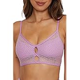 BECCA Womens Network Cami Bikini Top, Adjustable, Tie Back, Swimwear Separates for Women