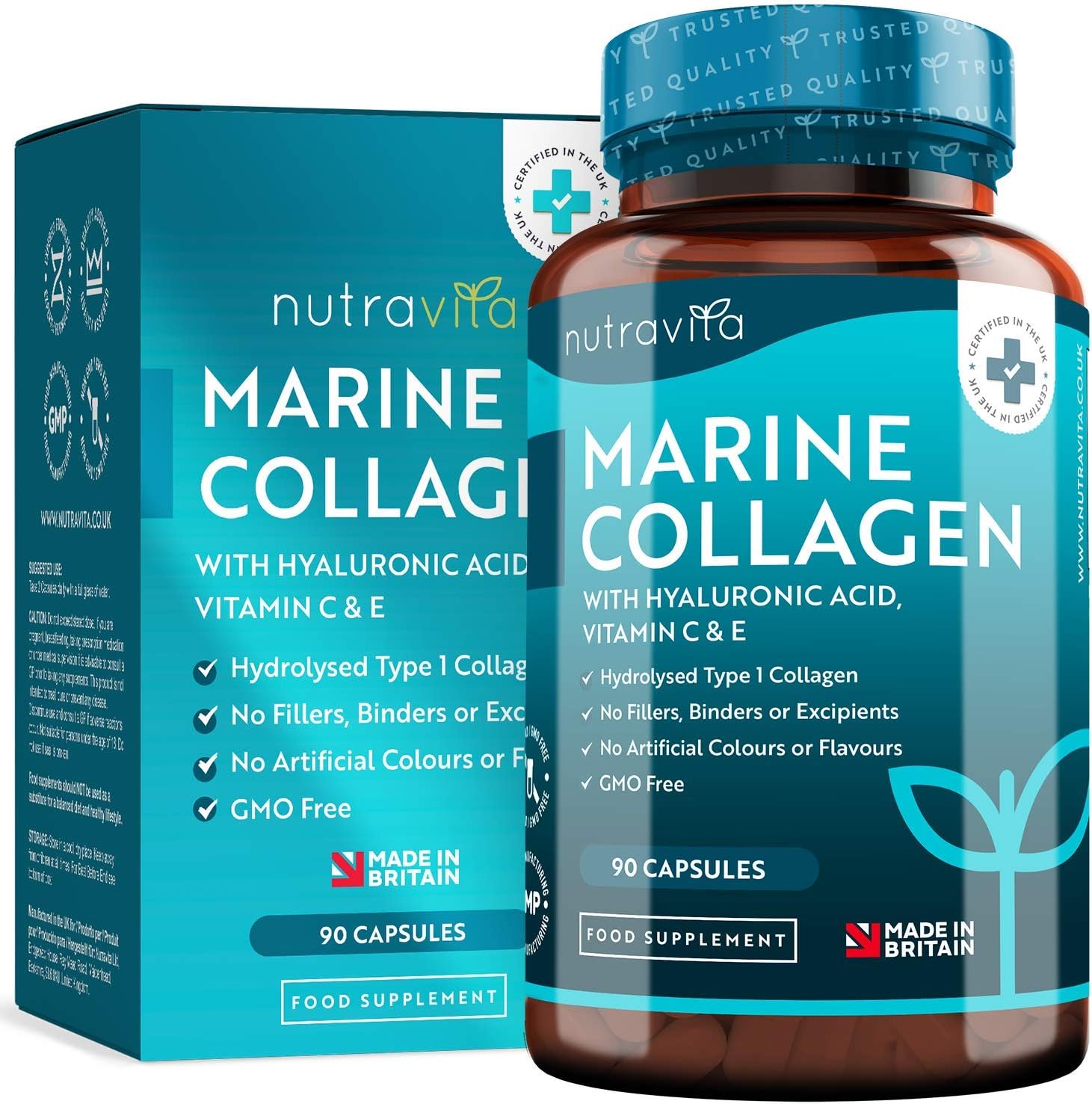 Premium Hydrolysed Marine Collagen Type 1 1000mg Per Serving 90 premium-hydrolysed-marine-collagen-type-1-1000mg-per-serving-90