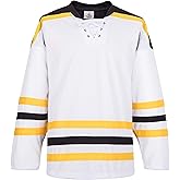 EALER H900 Series Ice Hockey League Team Color Blank Practice Jersey & Thick, Breathable and Quick-Dry High Strength Fabric