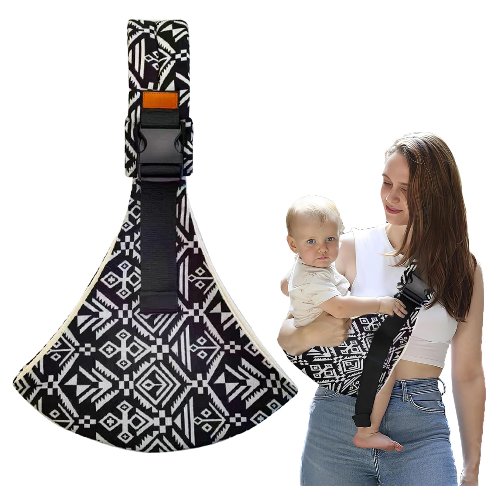 Baby Sling Carrier, Senarah Toddler Carrier, Baby Wrap Carrier Toddler Sling Baby Sling Carrier Slings Baby Carriers from Newborn Toddler Carrier Sling Portable and Comfortable for Outdoor