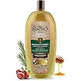 T&iacute;o Nacho Mexican Herbs Anti-Hair Loss* Shampoo, 32 fl oz | Strengthening Herbal Shampoo for Men and Women, Nourishing Formula, Healthier Hair, with Royal Jelly and Rosemary Extract