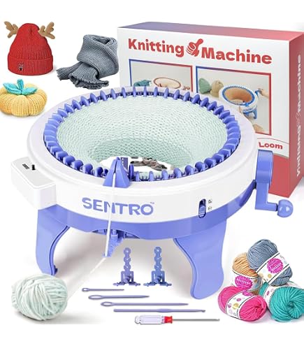 Amazon.com: SENTRO Knitting Machines, 40 Needles Knitting Loom