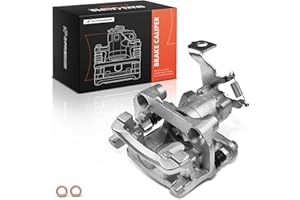 A-Premium Disc Brake Caliper Assembly with Bracket Compatible with Select Lexus Models - CT200h 2011 2012 2013 2014 2015 2016, L4 1.8L - Rear Right Passenger Side