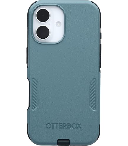 iPhone16 ティール 128GB + Otterbox ケース Amazon.com: OtterBox iPhone 16 Commuter Series Case - Denver Dusk