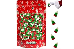 Fruidles Christmas Candy Corn Holiday Treats, Fun & Festive Holiday Snacking Treat (Half-Pound)